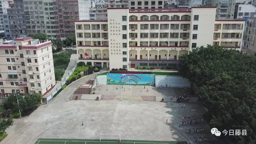 这一道风景是 藤县城乡学校,美哉
